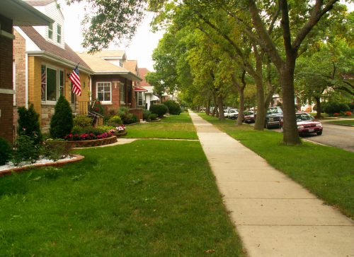 Nearby Residential Street