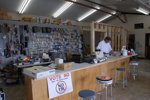 Showroom Under Construction